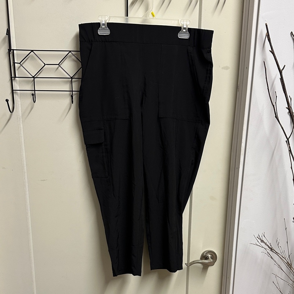 RBX Women's Black Cropped Pants